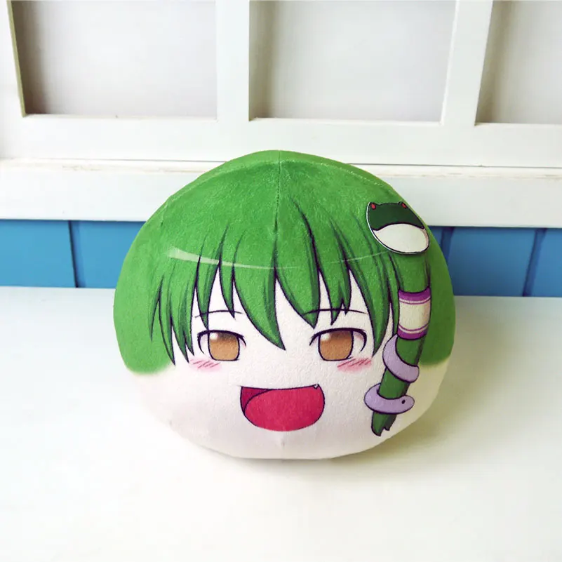 anime touhou project kochiya sanae tabletop card case japanese game storage box case collection holder gifts cosplay Anime TouHou Project Kochiya Sanae 30cm Toys Doll Stuffed Toy Soft Pillow Cushion Plush Children Gift 7630