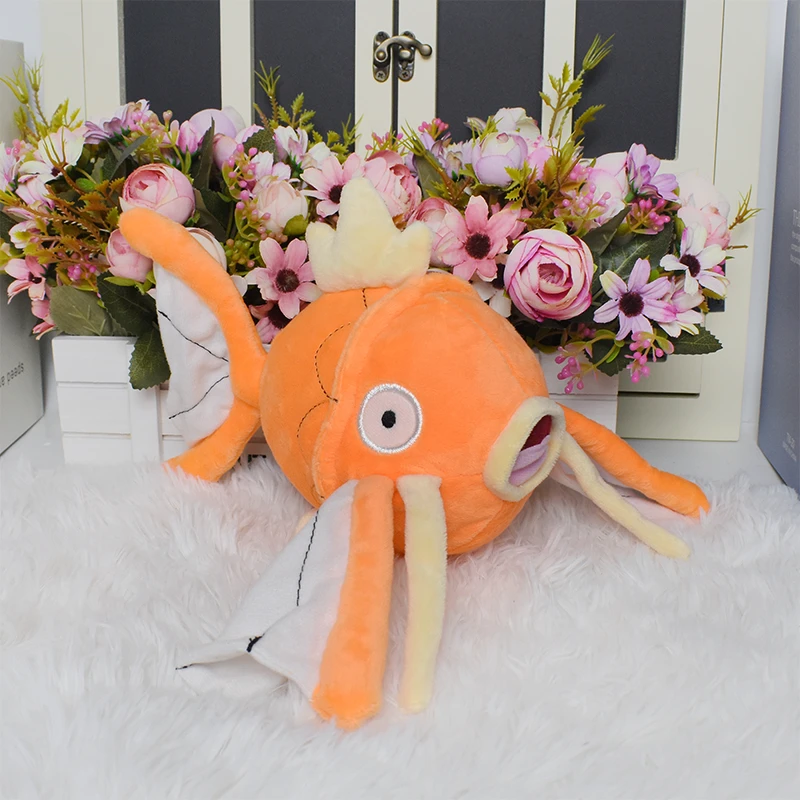 카와이 Gengar Magikarp Psyduck 부드러운 플러시 장난감 Mew Mewtwo Poliwag Lapras Galarian Ponyta 박제 동물 Peluche 인형