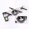 Stainless Steel T Square Angle Ruler Multifunctional Adjustable Sliding Combination Square Ruler Protractor Level Measure Tool 3