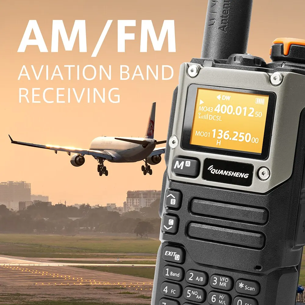 Quansheng UV K5 (8) Walkie Talkie Portable Am Fm Two Way Radio Commutator Station Amateur Ham Wireless Set Long Range Receiver 5