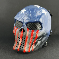 Skull Face Mask - Full Face Tactical Protective Gear for Versatile Outdoor and Costume Use (Captain)
