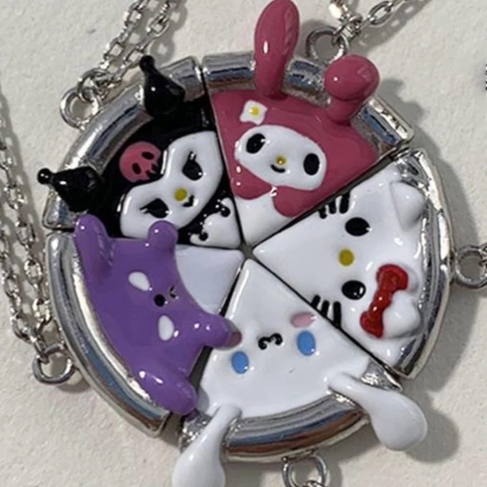 My Melody And Kuromi Matching Necklace