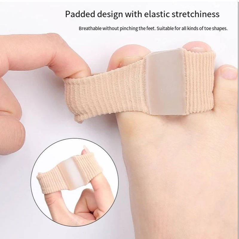 Silicone Toe Stretcher Finger Separator Valgus Corrector Thumb Correction Straightener Foot Care Orthopedics 1Pcs toe stretcher