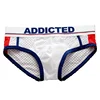 Mens low waist breathable ice mesh hole comfortable fashion briefs men 6