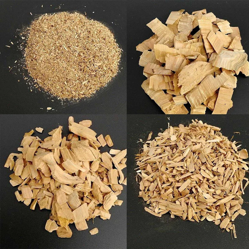 450g BBQ Smoker Wood Chips Pecans Nature Wood Chunks for Grilling Charcoal Grille Cold Smoker Generator Box Weber Acces