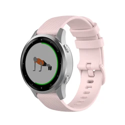 Versatile 20mm Silicone Watchband - Stylish Wrist Strap Bracelet - 20mm Universal (Light pink)