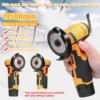 KKMOON 12V Electric Angle Grinder 19500rpm Mini Grinding Cutting Machine For Cutting Polishing Ceramic Tile Wood Stone Steel 2