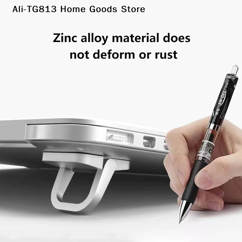 [TG813]2Pcs 노트북 스탠드 미니 휴대용 홀더 접이식 Nvisible 노트북 라이저 브래킷 Macbook 노트북 스탠드 냉각 홀더