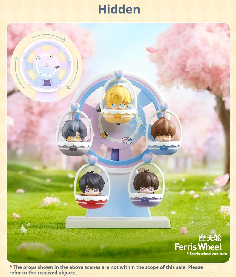 Popmart Love And Producer Date Series Handmade Blind Box Cute Cartoon Exquisite Desktop Model Ornament Surprise Mystery Box Gift