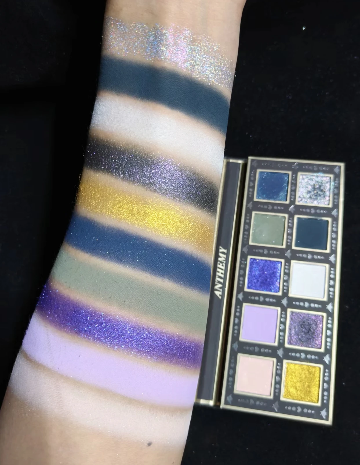 Anthemy Backlight Butterfly Ten-color Matte Pearl Chameleon Eyeshadow Palette