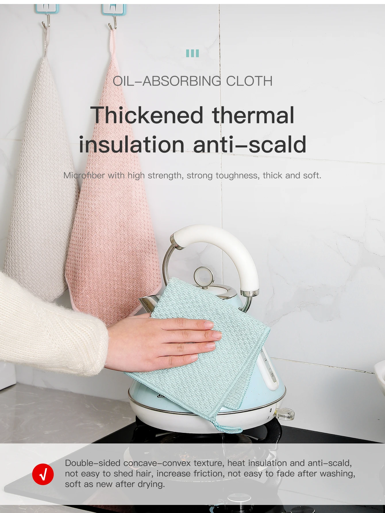 Premium Dual-Sided Microfiber Cleaning Cloth