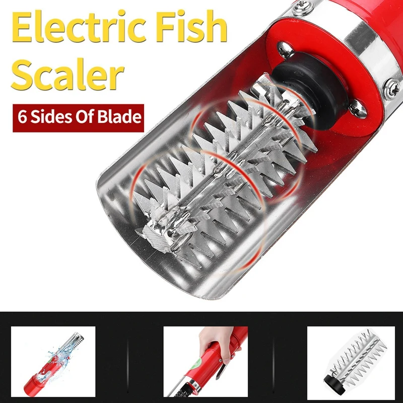 Fish Scale Remover Accessories Electric Scaler Remove Durable Cutter Head Tool