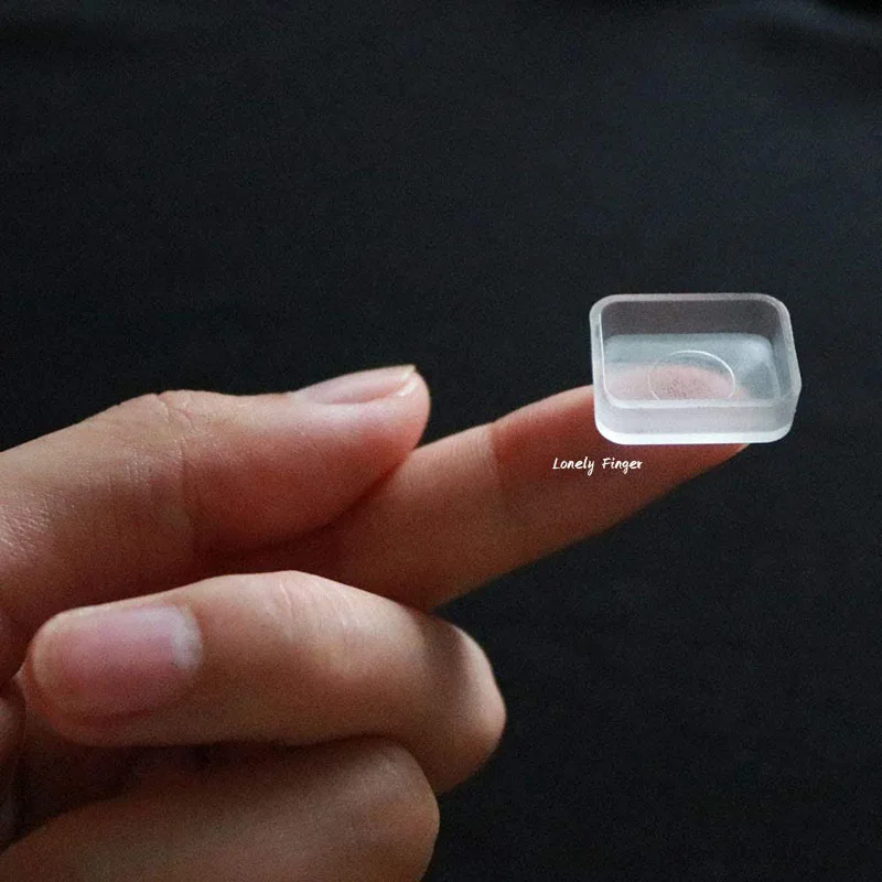 Watercolor Paint Pans 25/50/100pcs watercolor paint pans 1ml Rounded Corner Transparent Empty Rectangle Clear Pigment Pans for Watercolor Oil Paints