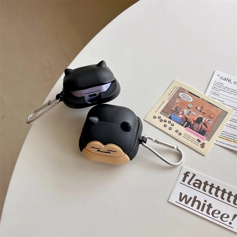 Potdemiel ポケモンカビゴンイヤホンケースサムスンギャラクシー芽