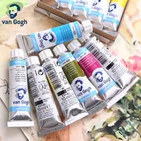Talens Van Gogh Watercolor Paint 10ml Tube Painting Artist Brilliant Transparent Colors College High Tinting Strength 1