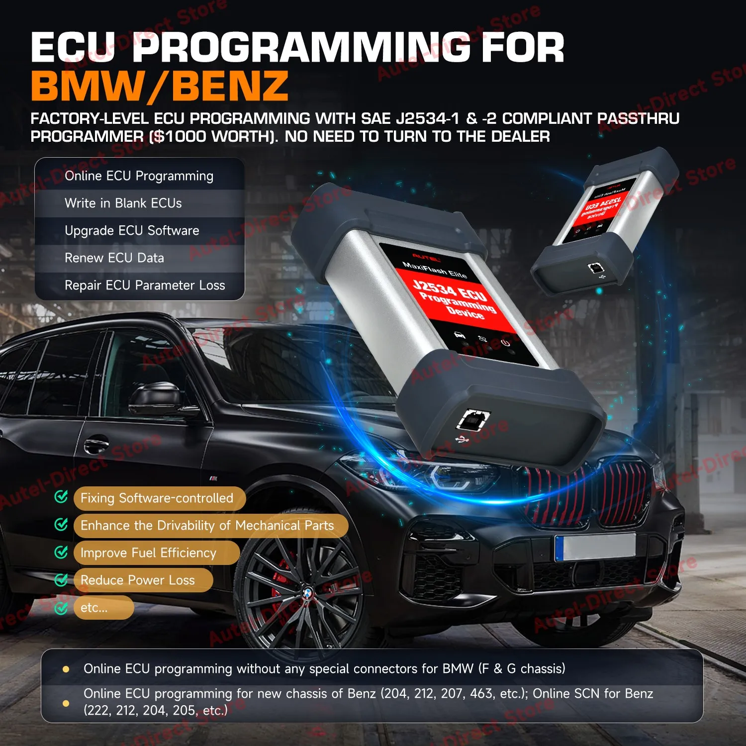 Autel MaxiSYS MS908S PRO II Car Diagnostic Tool AutoScan 2.0 ECU Programming Coding Active Test 36+ Services PK MS908S Pro Elite