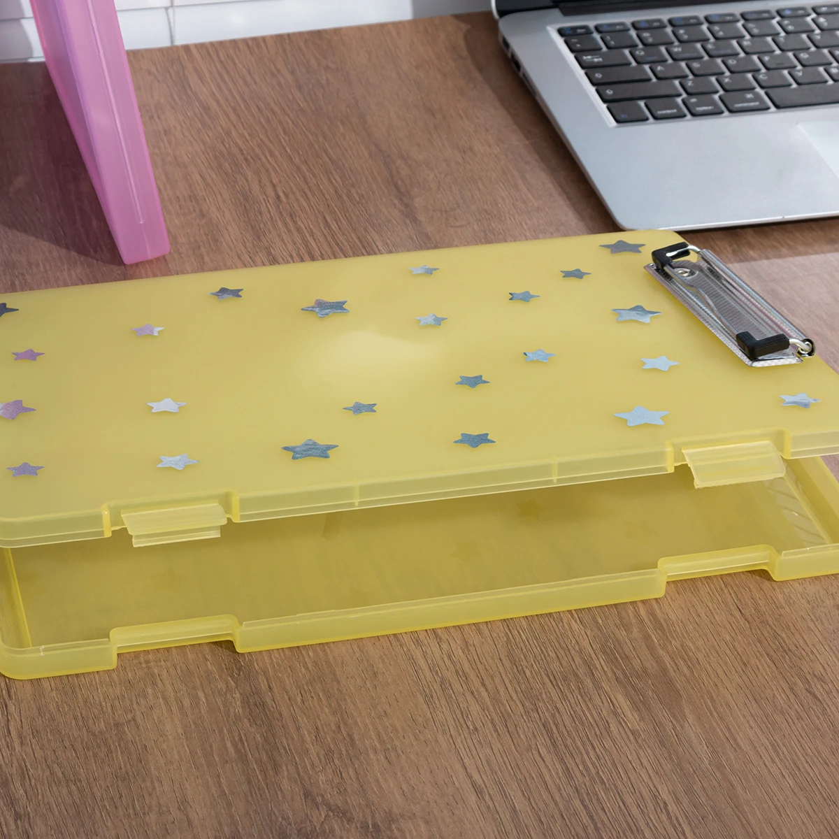 A4 Writing Pad Drawing Board Clip Student Test Paper Clip Two-In-One Thickened Large Capacity A4 Folder Contract Clip Office S 5