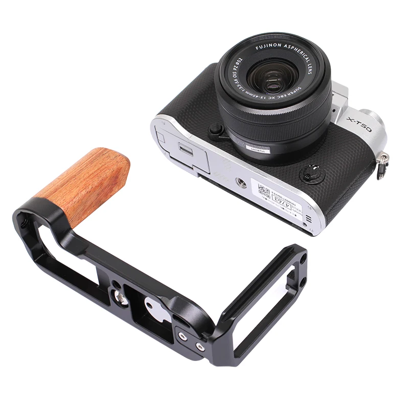 Quick Release L Plate Bracket Holder Hand Grip for Fujifilm Fuji XT50 Camera Arca Swiss Tripod Head camera l plate