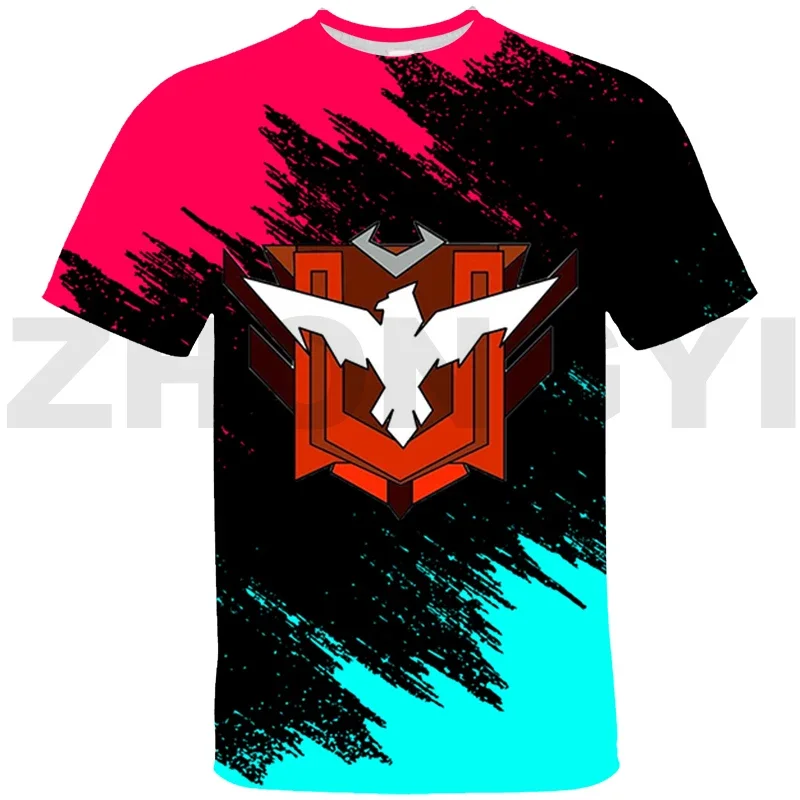 Playera Camisas De Free Fire Camiseta Con Estampado 3D De Game