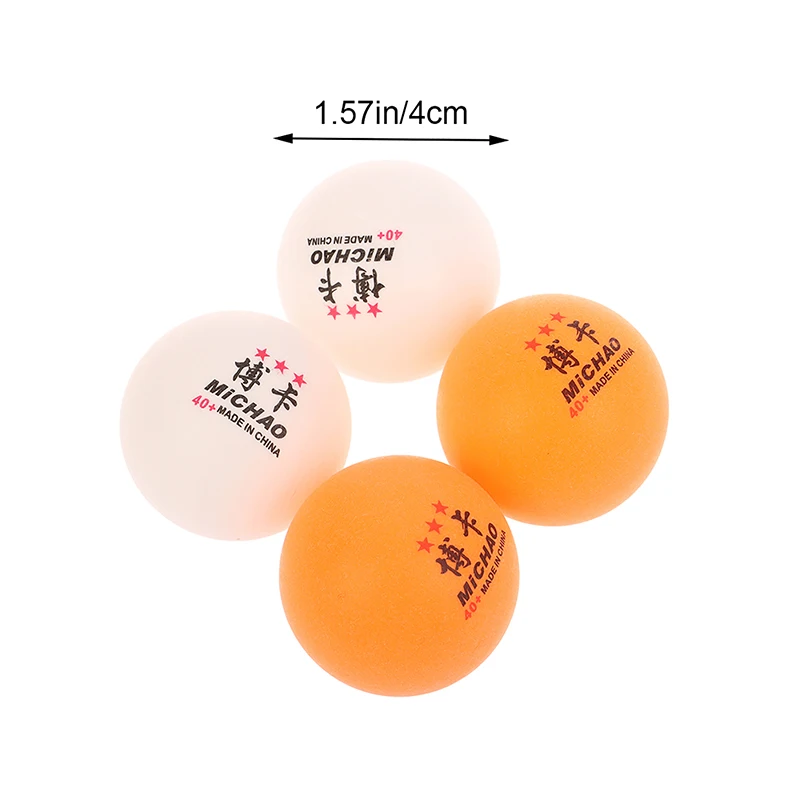 10Pcs 3 Star V40+ Table Tennis Balls New Material ABS Plastic Ping Pong Balls Table Profession Table Tennis Training Balls