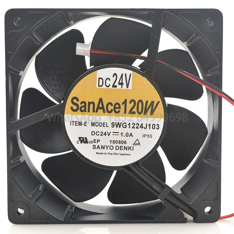 Original 9WG1224J103 GR350 welding machine inverter dedicated fan DC24V 1.0A 12CM 120*120*38mm