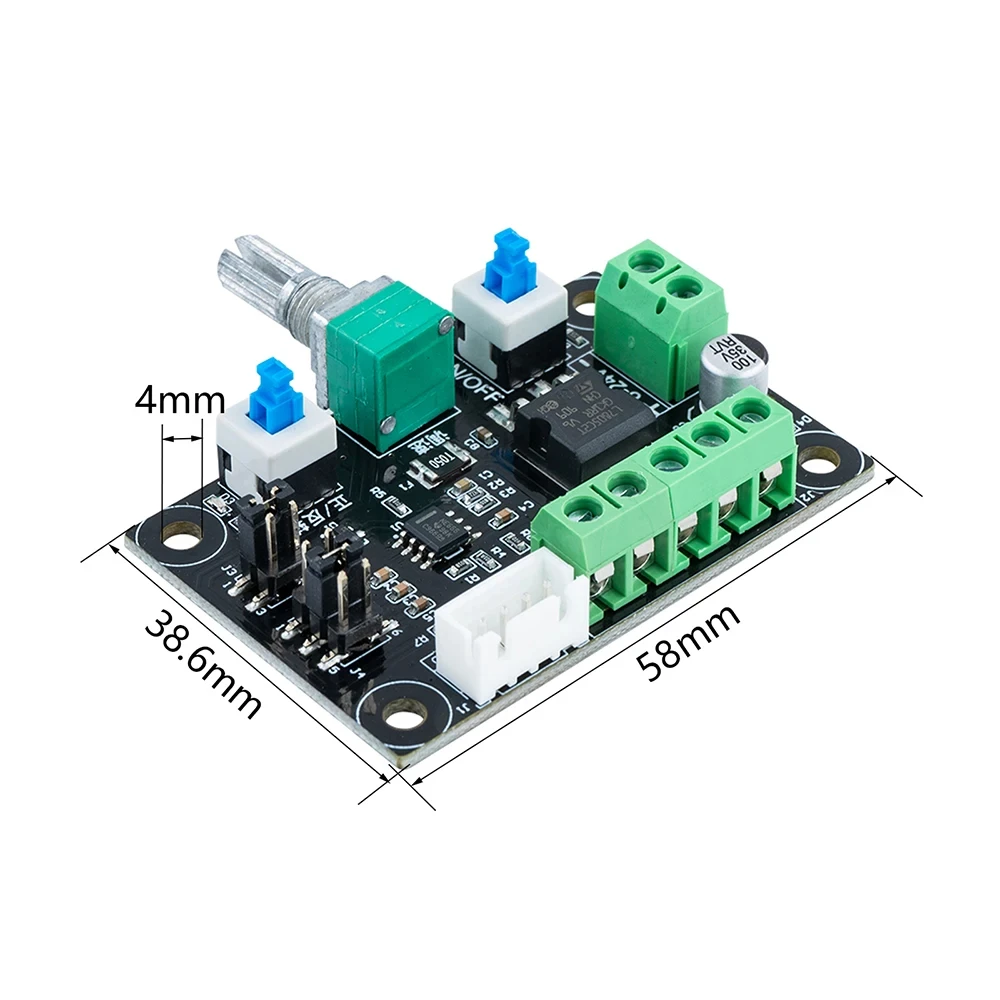 Stepper Motor Nema17 Stepper Motor Driver Kit 17HS4401+TB6600 4A+MKS OSC Adjustable Forward and Reverse Speed for CNC Engraver Sliding Table