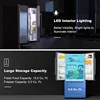 Galanz GLR18FS5S16 French Door Refrigerator with Installed Ice Maker and Bottom Freezer Adjustable Electrical Thermostat Control 4