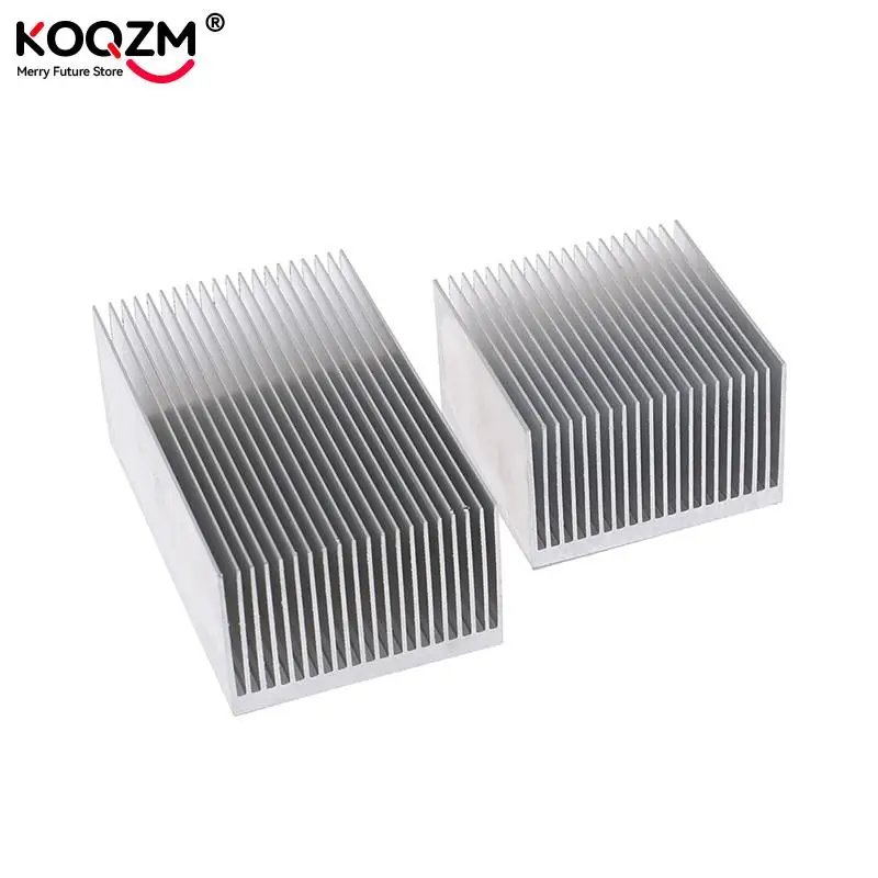 1pc Aluminum Alloy Heatsink Cooling Pad For High Power LED IC Chip Cooler Radiator Heat Sink 60*60*39mm/ 100*60*39mm aluminum heatsink