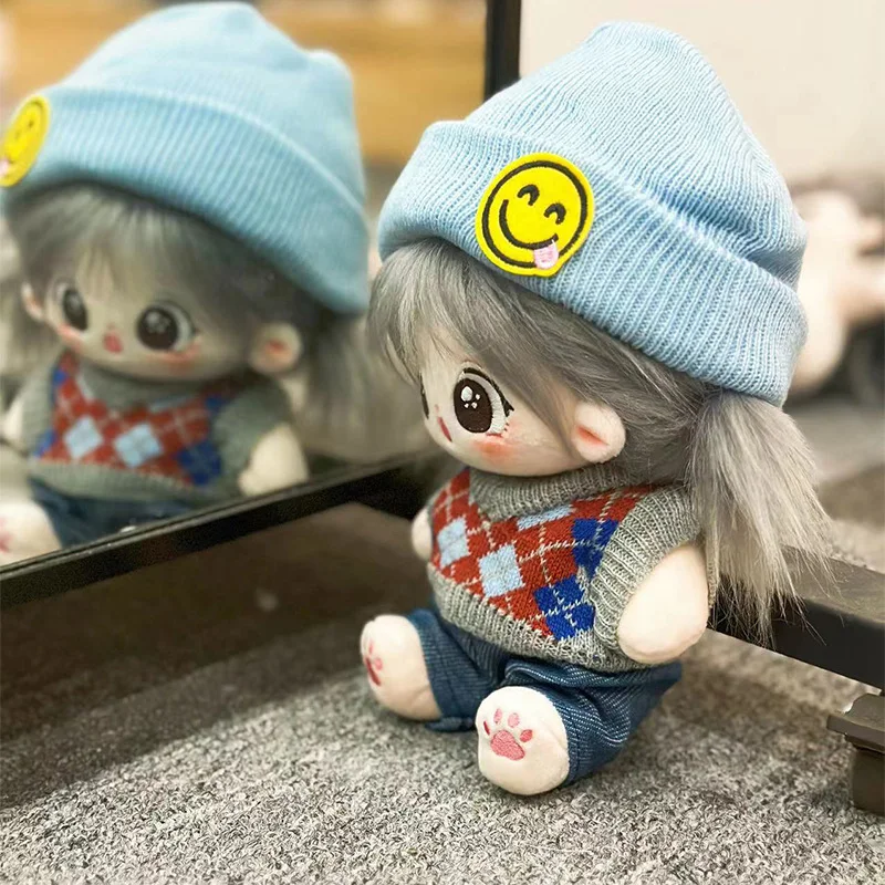 20cm Cute Potato Chip Clothes Idol Doll Kawaii Stuffed Cotton Dolls for Kids Girls Boys Kids Fans Collection Toys Gifts