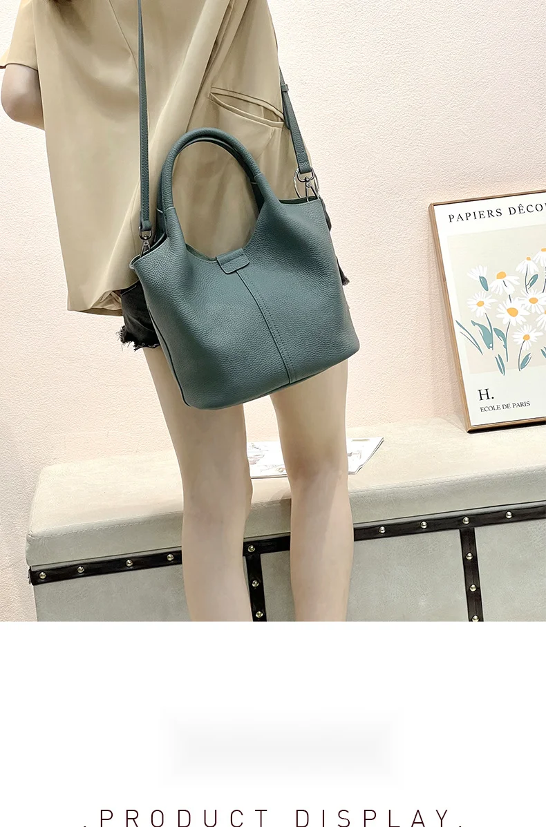 Echtleder Schultertasche Nischen-design Luxus Handtasche Damen_voghion.com