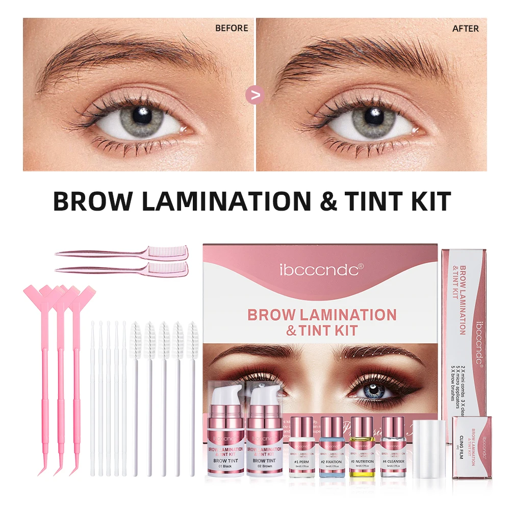 Semi-permanent Brow or Lash Lift and Tint Kit Professional