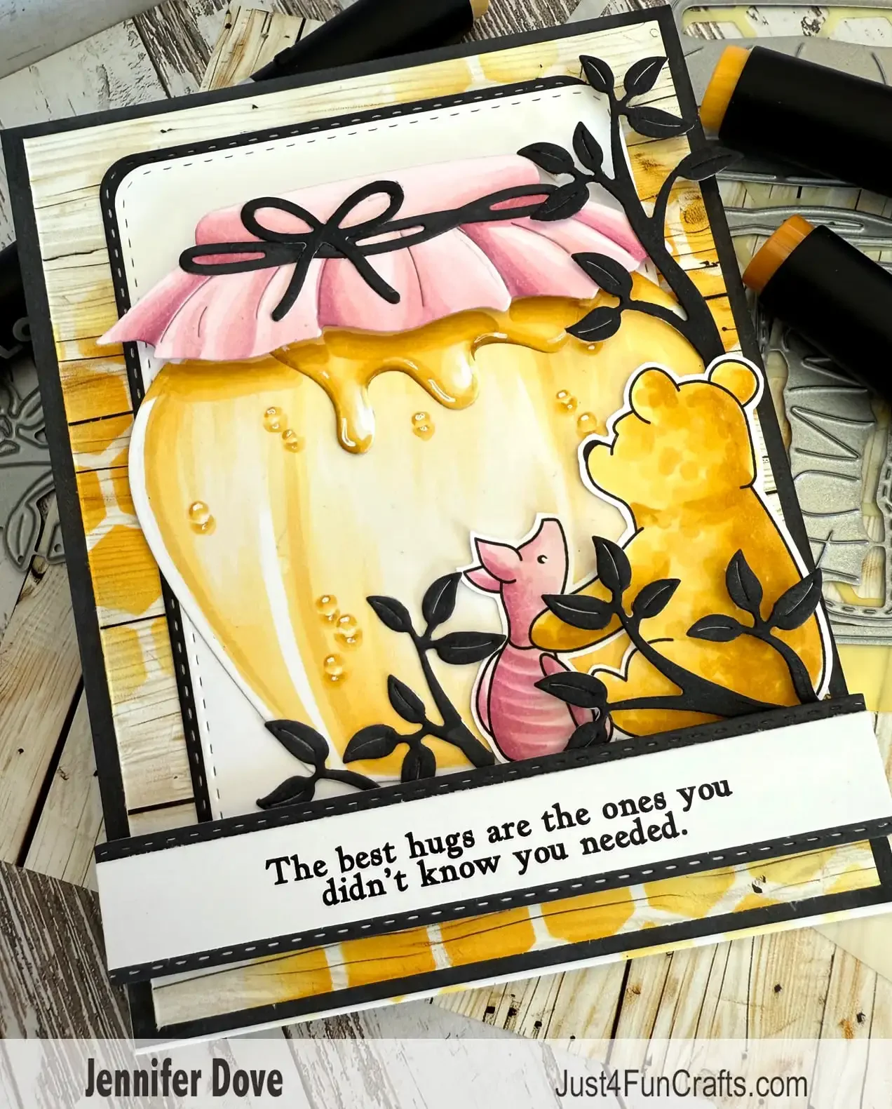 Lalalandcrafts 2025 New Large Honey Pot Dies Stamps Stencil For Diy Scrapbooking Crafts Maker Photo Album Template Handmade 3