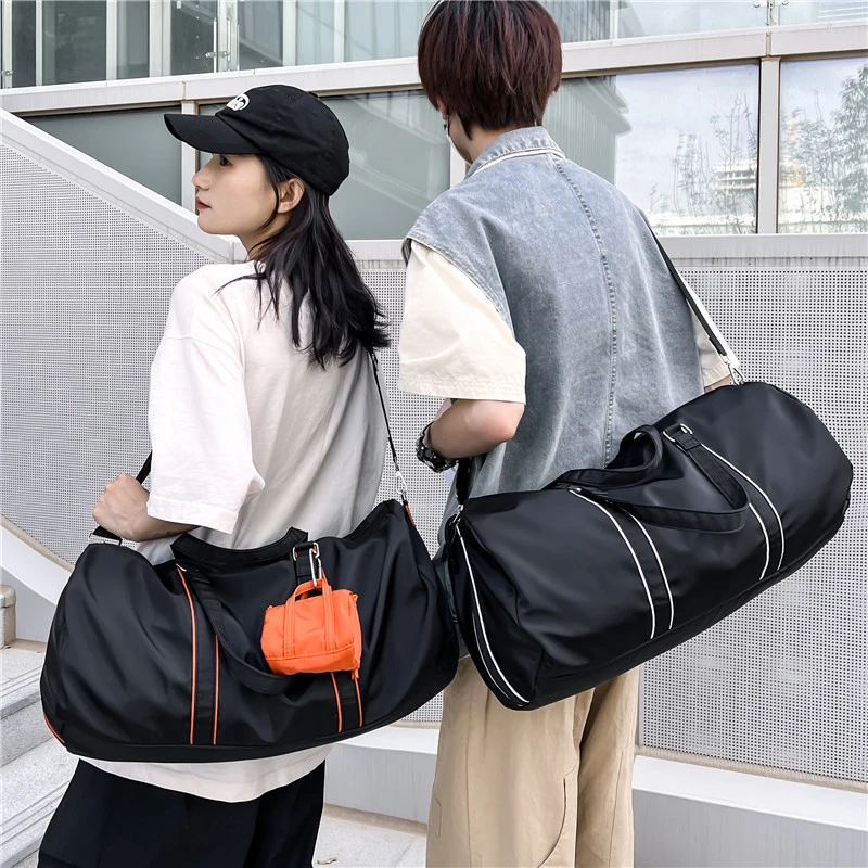 

Travel Bag Outdoor Sport Fitness Shoulder Gym Women Handbag Daily Training Duffle Weekender Casual Trip Crossbody Storage Y160A