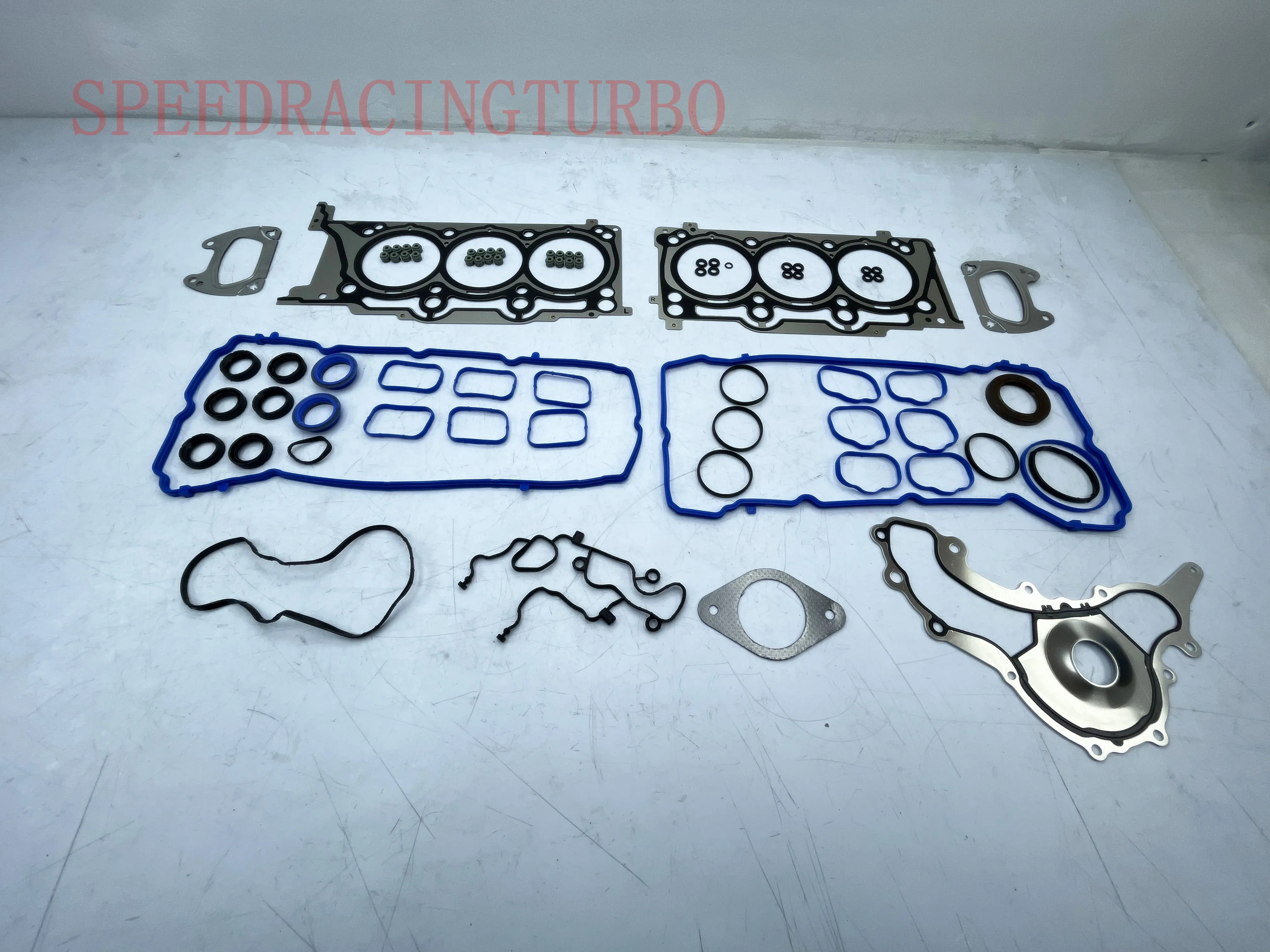 

Head Gasket Set Kit Intake Manifold Cover Gaskets(Metal) Fit 11-16 Ram Chrysler Dodge Avenger Jeep VOLKSWAGEN 3.6L DOHC