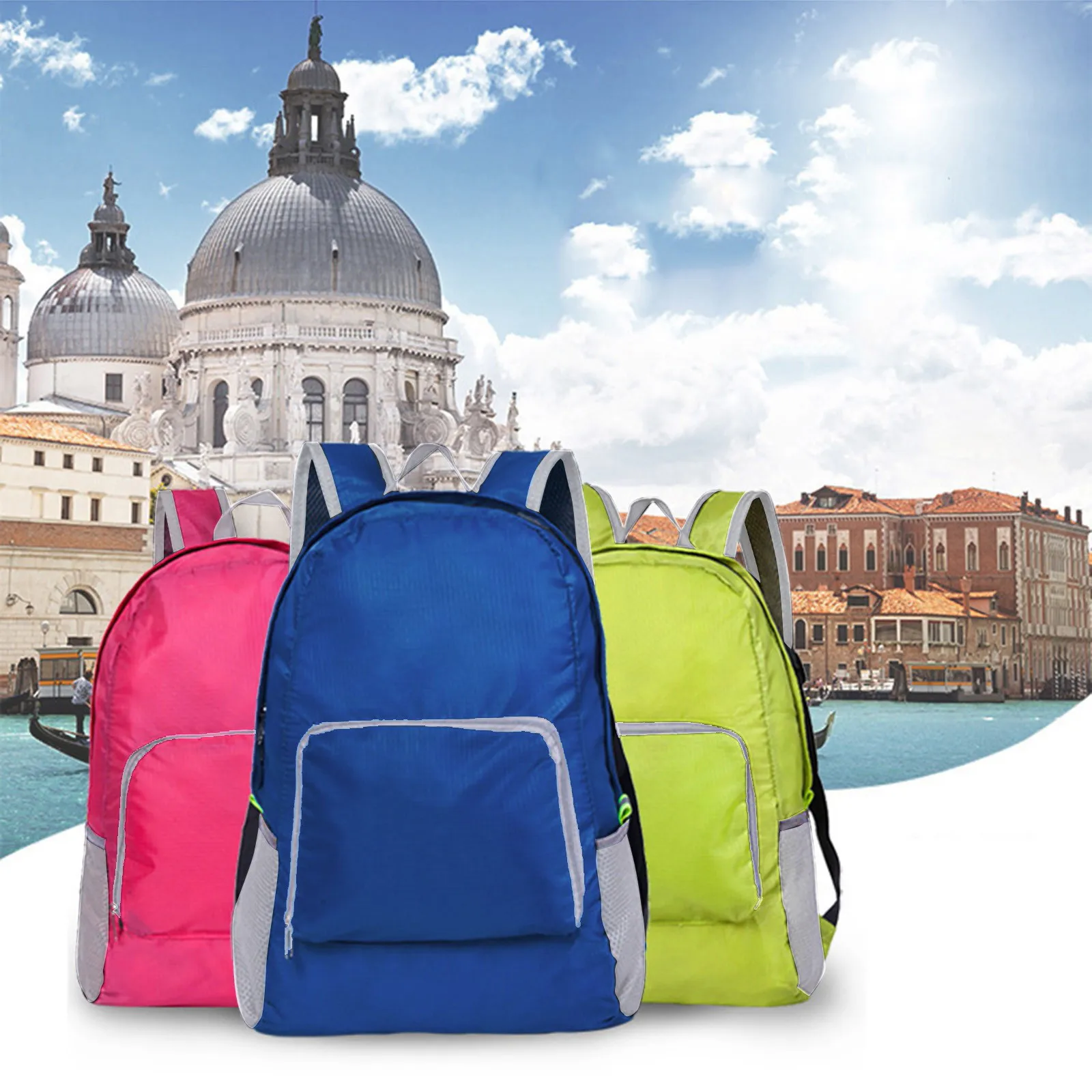 Mochila Plegable De 20 Litros Para Hombre Y Mujer, Ultralige | Cuotas