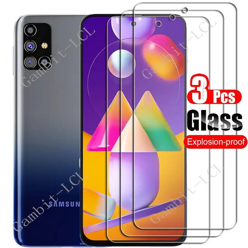

Закаленное стекло 3 шт. для Samsung Galaxy M31s 6,5 дюйма, защитная пленка на SamsungGalaxyM31s GalaxyM31s M317F, защитная крышка для экрана