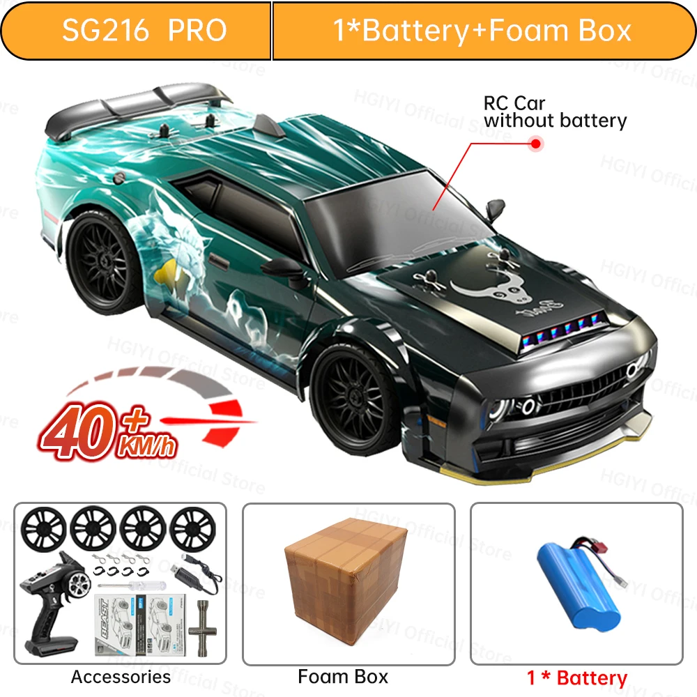 SG216PRO ZLL RC 4WD BEAST 高速　ラジコン　70km/h HOSHI ZLL SG216 PRO 1:16 High Speed Racing RC Car - 40KM/H