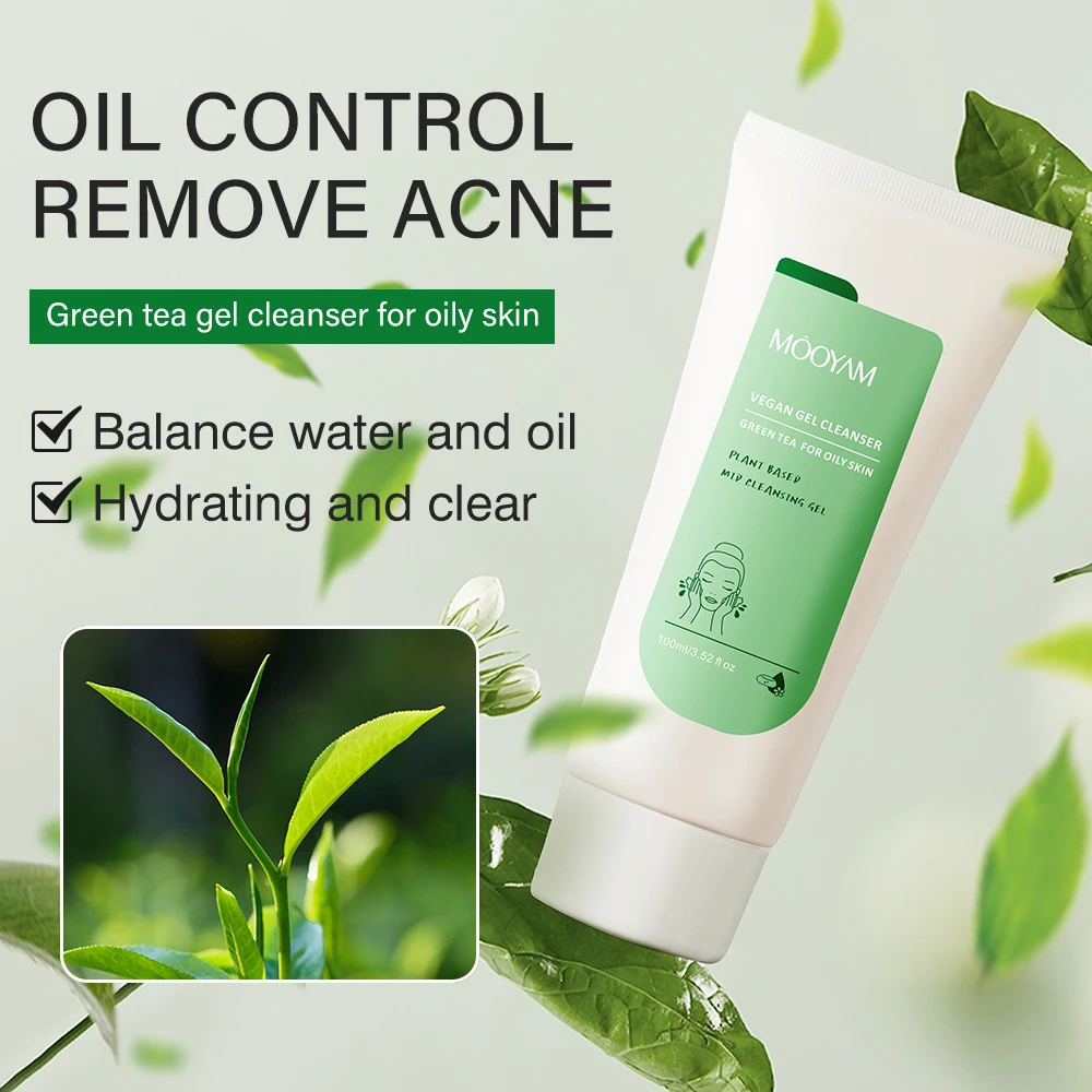100ml B5 Tea Tree Prebiotic Facial Cleanser Moisturizing Deep Cleansing Face Wash for Clean Skin Korean Skincare Products