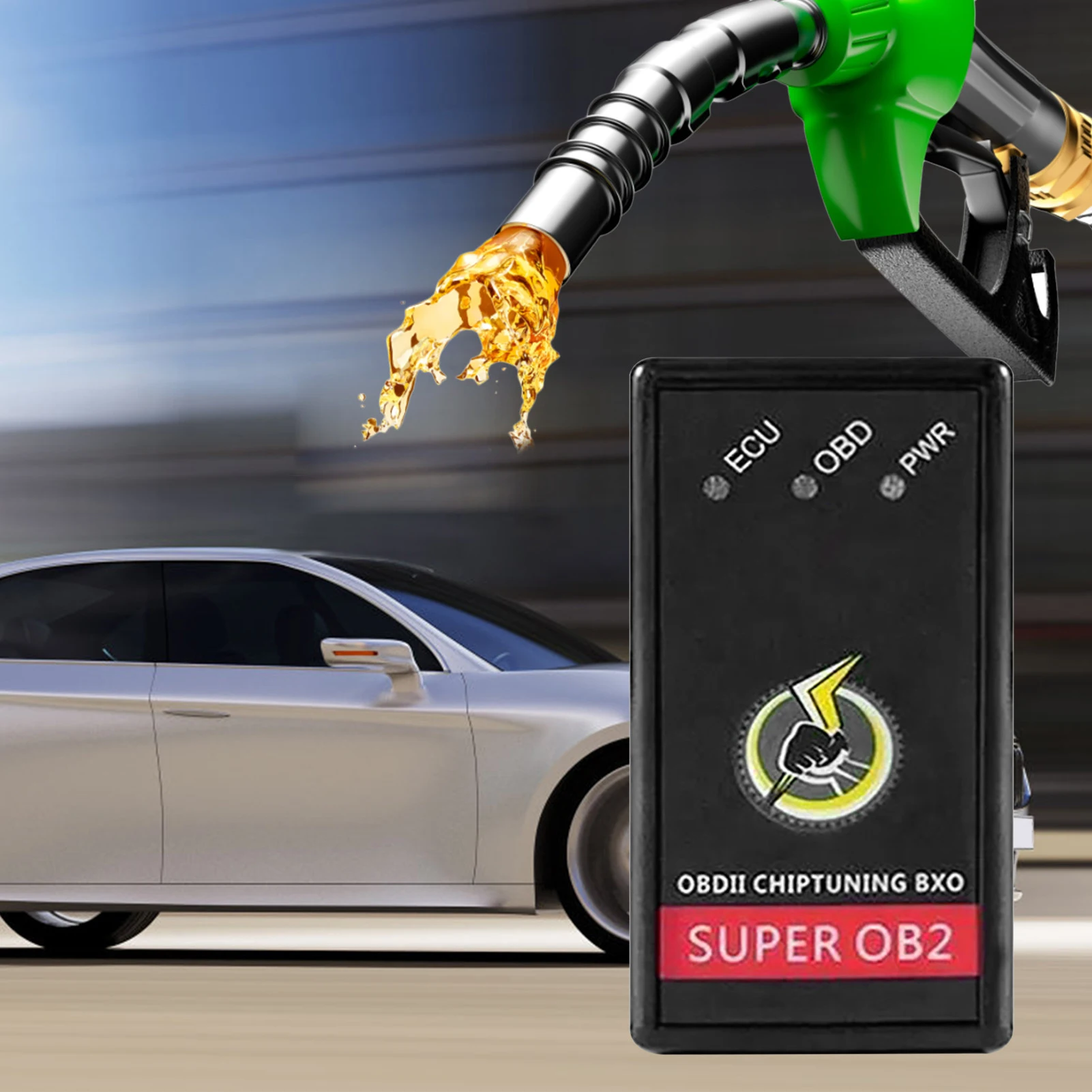 Fuel Saver ECO OBD2 Fuel Saver Performance Chip Tuning Box More Power Torque Nitro OBD 2 Gas Saving Car Fuel Saver