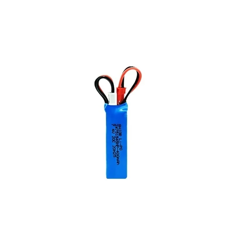 2S 7.4V 400mah Lipo Battery+Charger For P929 P939 K969 K979 K989 1/28 RC Remote Control Car Spare Parts JST Plug 7.4V Battery 5