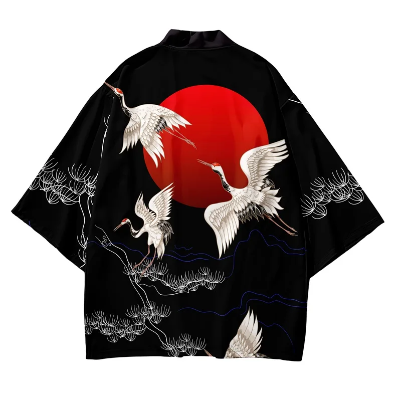 Japanese Streetwear Women Kimono Yukata Cosplay Japanese Clothes Traditional Kimonos Haori Women 31307