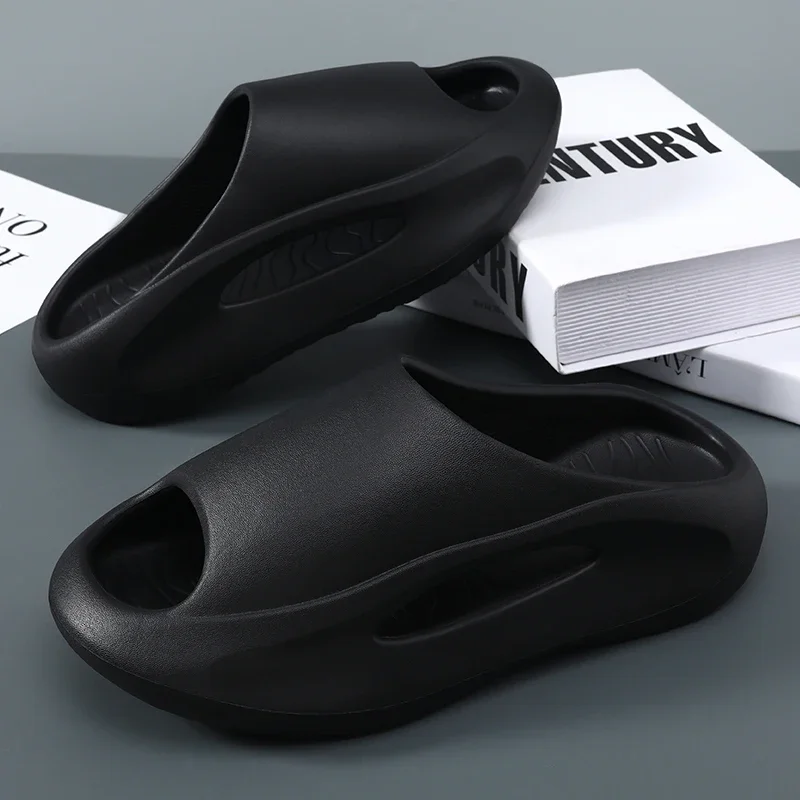 Men's Shoes Slippers Sandals Thick Bottom Anti-slip Fashion Sports Slippers Beach Outdoor Comfortable Couple EVA 36-45