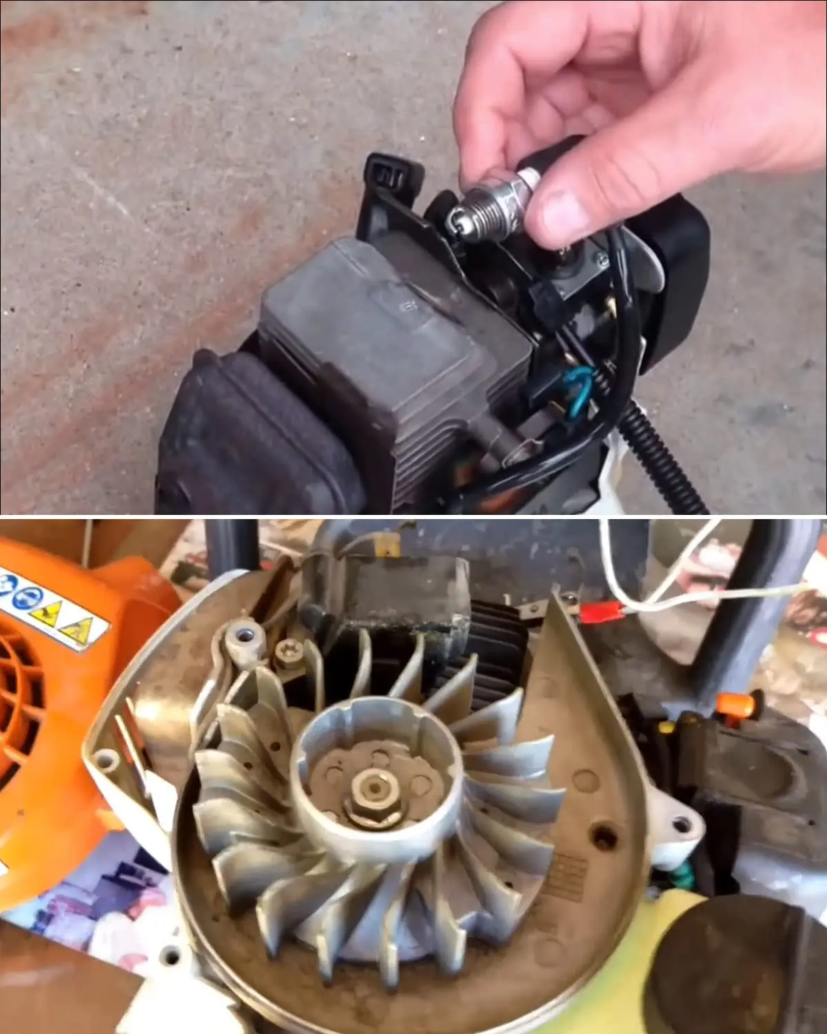 Фото Катушка зажигания NTSUMI, подходит для Stihl FC55 FS38, раннего типа BG45, триммер на шнурке, щеточка, замена 4140 400 1311 41404001311 №3