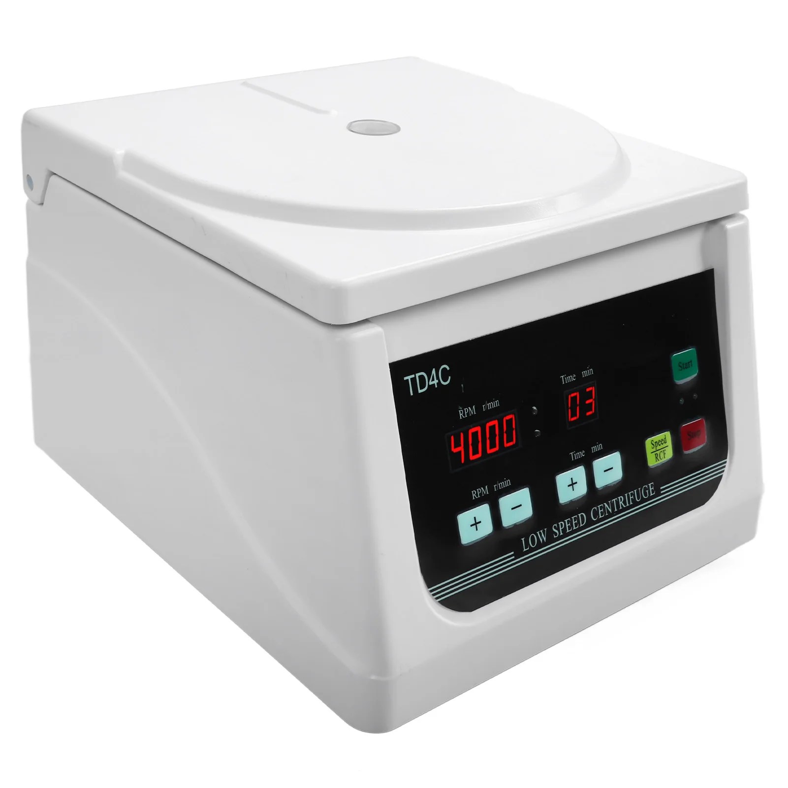 TD4C Desktop Centrifuge Machine 8*10/15ml 2200xg 4000r/min LCD Screen Laboratory Benchtop Centrifuge with Timer for Blood Beauty