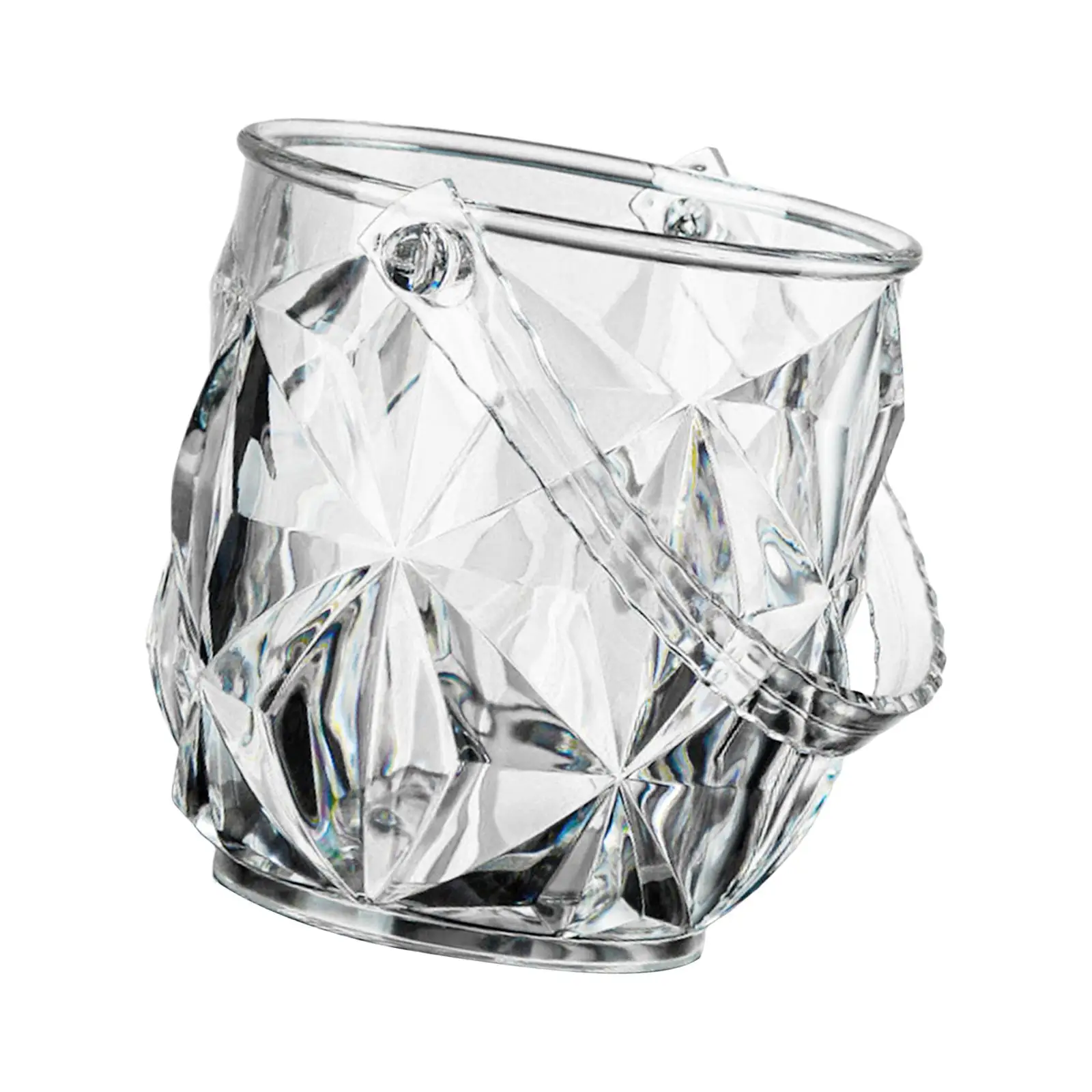 Acrylic Ice Tub Beer Champagne Bottle Acrylic Beverage Champagne Wine Bucket for Bar Night Supplies Restaurant KTV Beach