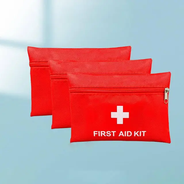 1PC-Portable First Aid Medical Kit Travel Outdoor Camping Useful Mini Medicine Storage Bag Camping Emergency Survival Bag Pill C 1