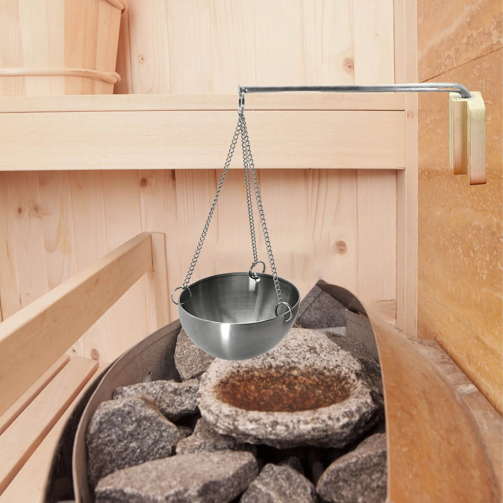 Sauna Oil Cup Sauna Aromatherapy Oil Fragrance Diffuser Bowl Essential Oil Holder For Sauna And Spa Aromatherapy Essential Oil 3