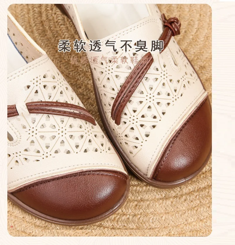 Women Ballet Flat Shoes Fashion Women Casual Shoes Breathable Women's Loafers Shallow Comfort Mom Shoes Ladies Zapatillas Mujer