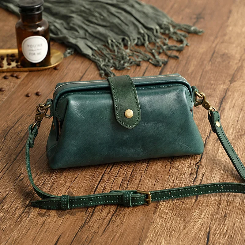 Genuine Leather Women Crossbody Shoulder Bag