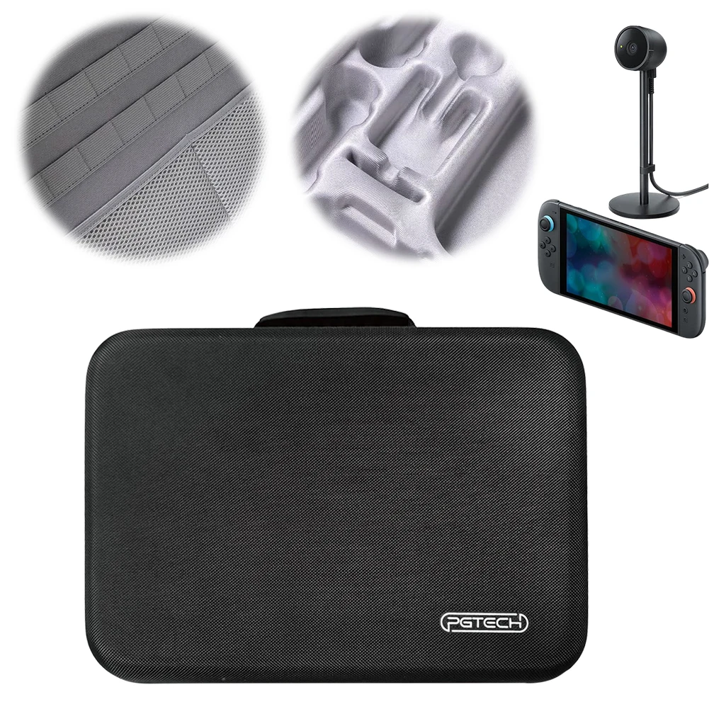EVA Travel Carrying Bag Shockproof Hard Shell Storage Bag Anti-Scratch Protective Case for Switch 2 Game Console